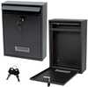 Postkast Lean, 32 x 21.5 x 8.5 cm, must
