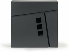 Postkast ModernHome HPB932-20-1, 37 x 10.5 x 36.5 cm, antratsiit