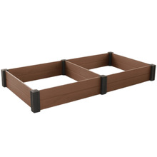 Peenrakast Keter Vista Modular, 121,5 x 121,5 x 27 cm, pruun