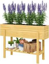 Kõrgendatud peenar Outsunny, 100 x 30 x 70,5 cm, naturaalne puit