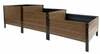 Tõstetud peenar Klasika Woodlook, hall