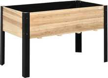 Kõrgendatud peenar Outsunny, 120 x 60 x 74 cm, täispuit ja teras