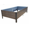 Tõstetud peenar Klasika Woodlook, 150 x 75 x 30 cm, pruun
