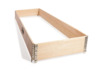 Puidust kõrgpeenar Klasika Garden, 120 x 80 x 19,6 cm