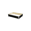 Tõstetud peenrakast puidust, 800 x 600 x 195 mm, must