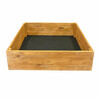 Puidust peenrakast 4IQ, 80 x 80 x 27 cm, pruun
