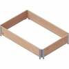 Peenrakast Upyard Classic, 120 x 80 x 19.5 cm