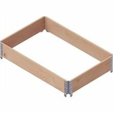 Peenrakast Upyard Classic, 120 x 80 x 19.5 cm