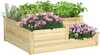 Kolmekorruseline puidust taimekast Outsunny, 108 x 88 x 36 cm