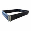 Puidust peenrakast Meistro Kodas, 1200 x 800 mm, must