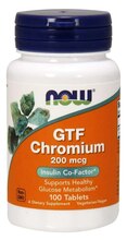 NOW Foods GTF kroom, 200 mcg, 100 tabletti