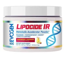 Evogen Lipocide IR, vaarika limonaad, 168 g