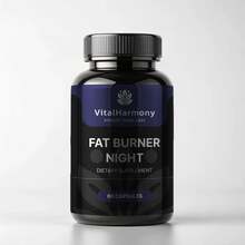 Vitalharmony Fat Burner Night toidulisand, 60 kapslit