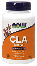 Now Foods CLA (konjugeeritud linoolhape) 800 mg, 90 kapslit