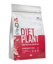 PhD Diet Plant pulber, maasika-koore, 1 kg
