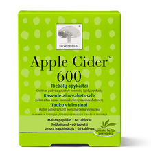 New Nordic Apple Cider 600 mg tabletid, N60