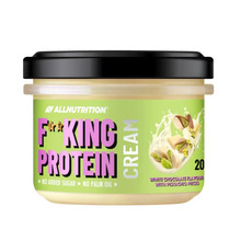Allnutrition FitKing Delicious Cream, valge šokolaad pistaatsiatükkidega, 200 g