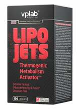 Toidulisand VPLAB LipoJets, 100 kapslit