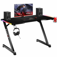 Mängurilaud Huzaro Hero 2.5 RGB, must