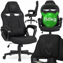 Mänguritool Vidal, must, pöörlev