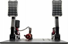 Simagic P2000 Hydraulic 2-Pedal Set, 100KG Loadcell, Crimson Edition, P2000-S100RF