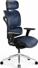 Kontoritool Diablo V-Commander, 68 x 68 x 126-137 cm, must/sinine