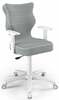 Laste kontoritool Entelo Duo JS03, hall/valge