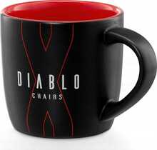 Kruus Diablo Chairs, must/punane