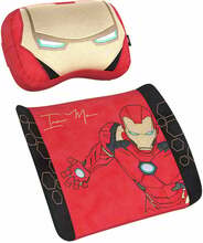 Mänguritooli patjade komplekt Noblechairs Iron Man Edition, kuldne/punane, 30 cm x 19 cm, 2 tk