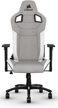Mänguritool Corsair T3 Rush, valge/hall