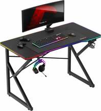 Mängurilaud Huzaro Hero 1.7 RGB, must