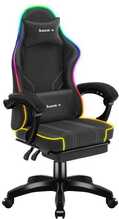 Mänguritool Huzaro Force 3.7 RGB, must/hall