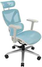 Ergonoomiline kontoritool ThunderX3 XTC, valge/sinine