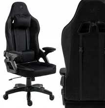 Mänguritool Kraken Chairs, must