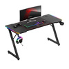 Mängulaud Huzaro Hero 3.3 RGB, must