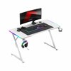 Mängulaud Huzaro Hero 2.5 RGB, valge