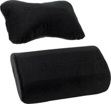Mänguritooli patjade komplekt Noblechairs Cushion Set, must