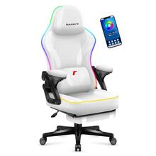 Mänguritool Huzaro Force 4.6 White Mesh RGB Smart, valge