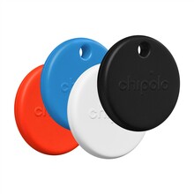 Asjade otsija Chipolo POP 4 tk, must, valge, sinine, punane