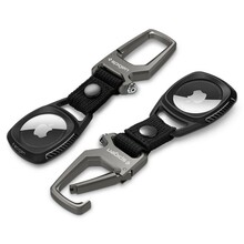 AirTag ümbris Spigen Rugged Armor, must