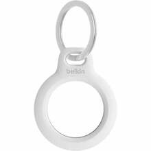 AirTag ümbris võtmehoidjaga Belkin F8W973btWHT, valge