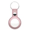 AirTag võtmehoidja KeyBudz Leather Keyring, sinine ja roosa, 2 tk