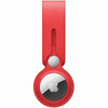 Apple AirTag Leather Loop, punane