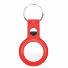 Võtmehoidja Keybudz Leather Keyring for AirTag, punane