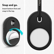 Ümbris Spigen Vault Apple AirTag, matt must
