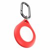 Kinnitus Keybudz Secure Dock for AirTag 4-pack, punane