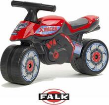 Mootorratas Falk X Racer, punane, laiad rattad