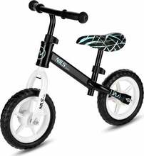 Tasakaaluratas Nils Fun RB134, must, 10-tolline