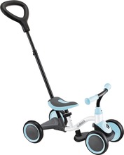 Õpperatas Globber 3 in 1, valge-pastelne sinine