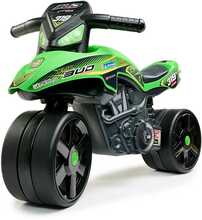 Lükatav mootorratas Falk Racing Green, roheline